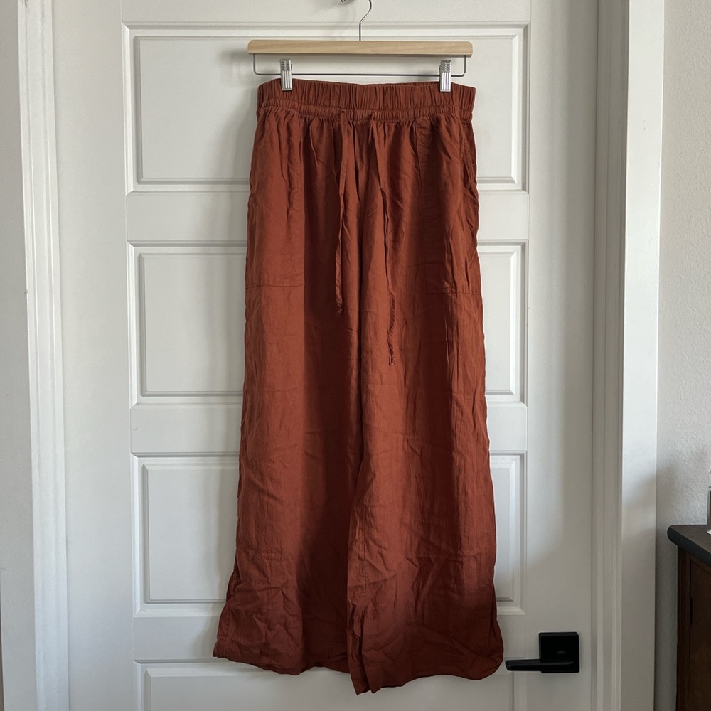 Treasure & Bond Terracotta Drawstring Pants